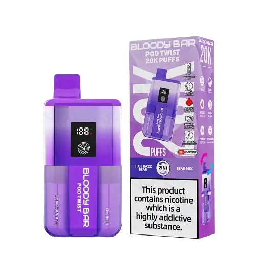 Bloody Bar Pod Twist 20K Prefilled Pod Kit | only £10.99 | Cheapest Vape Shop in Uk