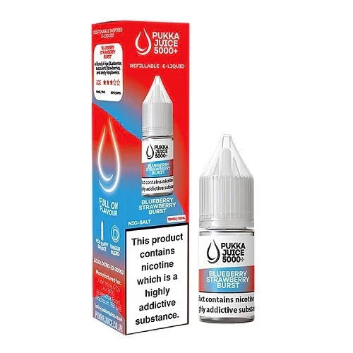 Pukka Juice 5000+ Nic Salt E-Liquid | only £3.99 | Cheapest Vape Shop in Uk