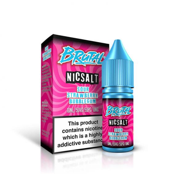 Brutal Nic Salt E-Liquids- Box of 10 | only £21.99 | Cheapest Vape Shop in Uk