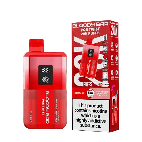 Bloody Bar Pod Twist 20K Prefilled Pod Kit | only £10.99 | Cheapest Vape Shop in Uk
