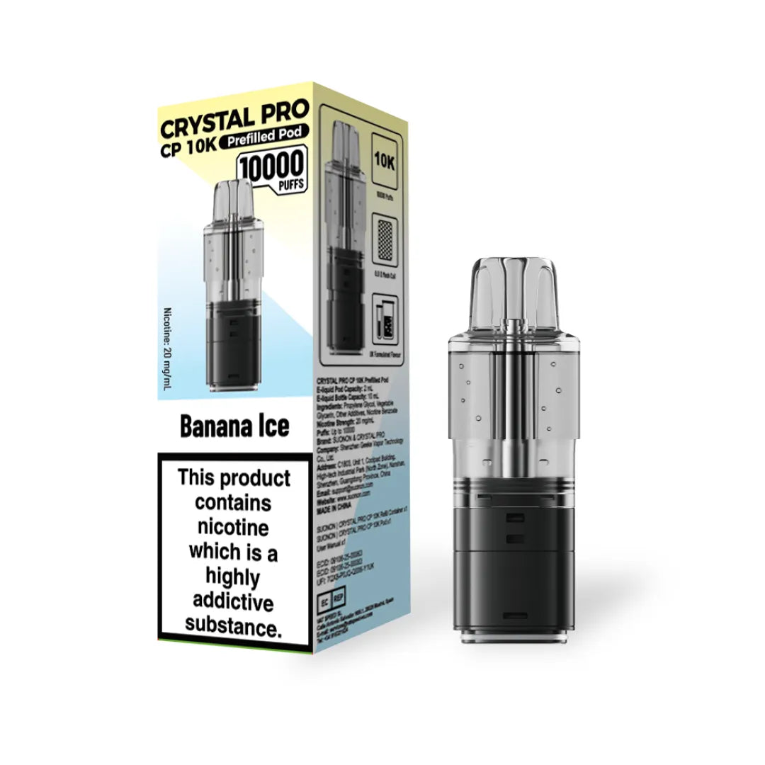 Crystal Pro CP 10K Prefilled Pods - Box Of 5 | only £23.99 | Cheapest Vape Shop in Uk