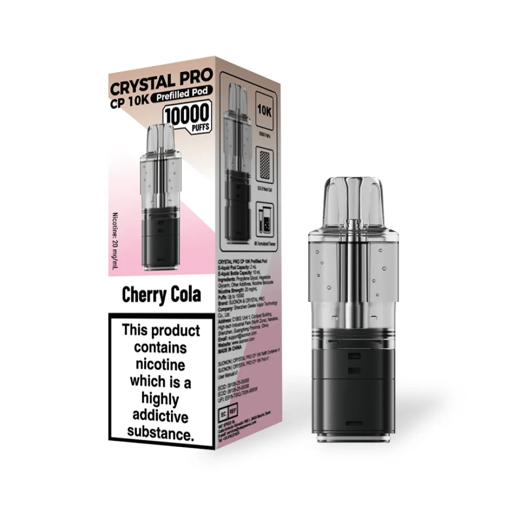 Crystal Pro CP 10K Prefilled Pods | only £6.99 | Cheapest Vape Shop in Uk