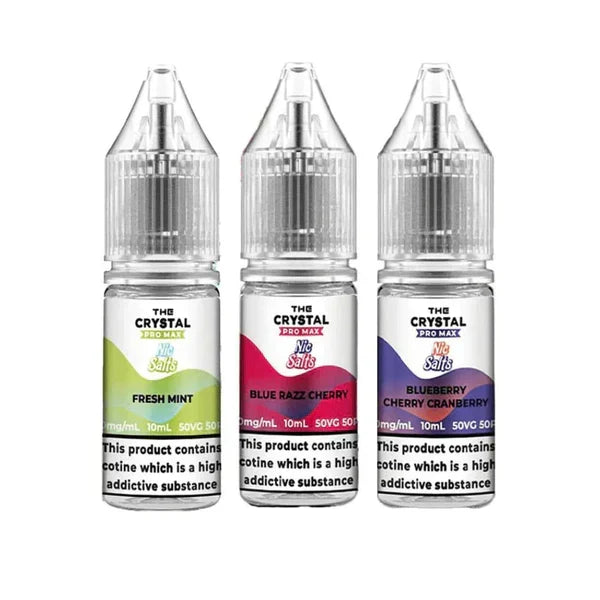 The Crystal Pro Max Vape Nic Salts 10ml - Box of 10 | only £19.99 | Cheapest Vape Shop in Uk