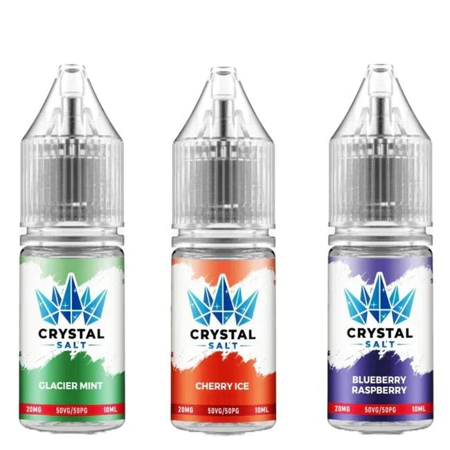 Crystal Salt 10ml Nic Salts - Box of 10 - 10mg -Vape Area UK