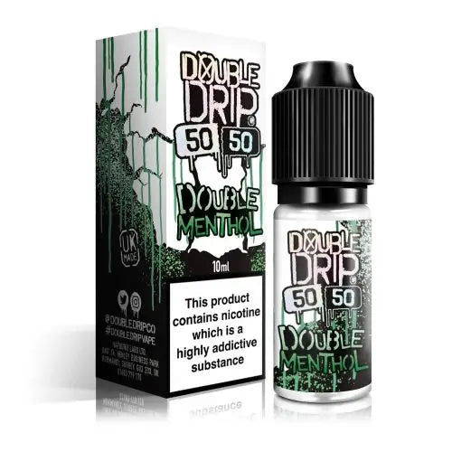 Double Drip 50/50 E-Liquids 10ml- Box of 10 | only £25.99 | Cheapest Vape Shop in Uk