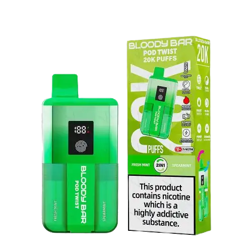 Bloody Bar Pod Twist 20K Prefilled Pod Kit | only £10.99 | Cheapest Vape Shop in Uk