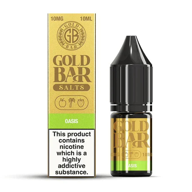 Gold Bar Nic Salts 10ml E-Liquids (Box Of 10) | only £20.99 | Cheapest Vape Shop in Uk