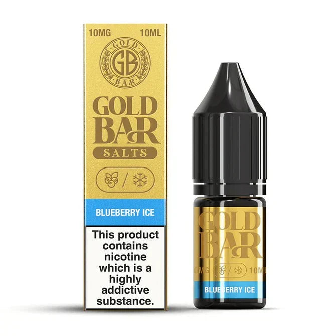Gold Bar Nic Salts 10ml E-Liquids (Box Of 10) | only £20.99 | Cheapest Vape Shop in Uk