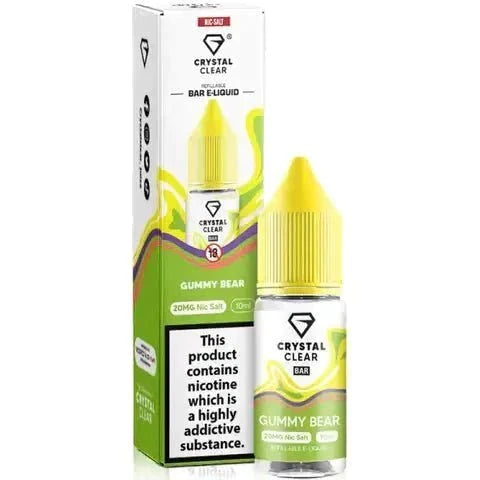 Crystal Clear Nic Salts 10ml | only £3.99 | Cheapest Vape Shop in Uk