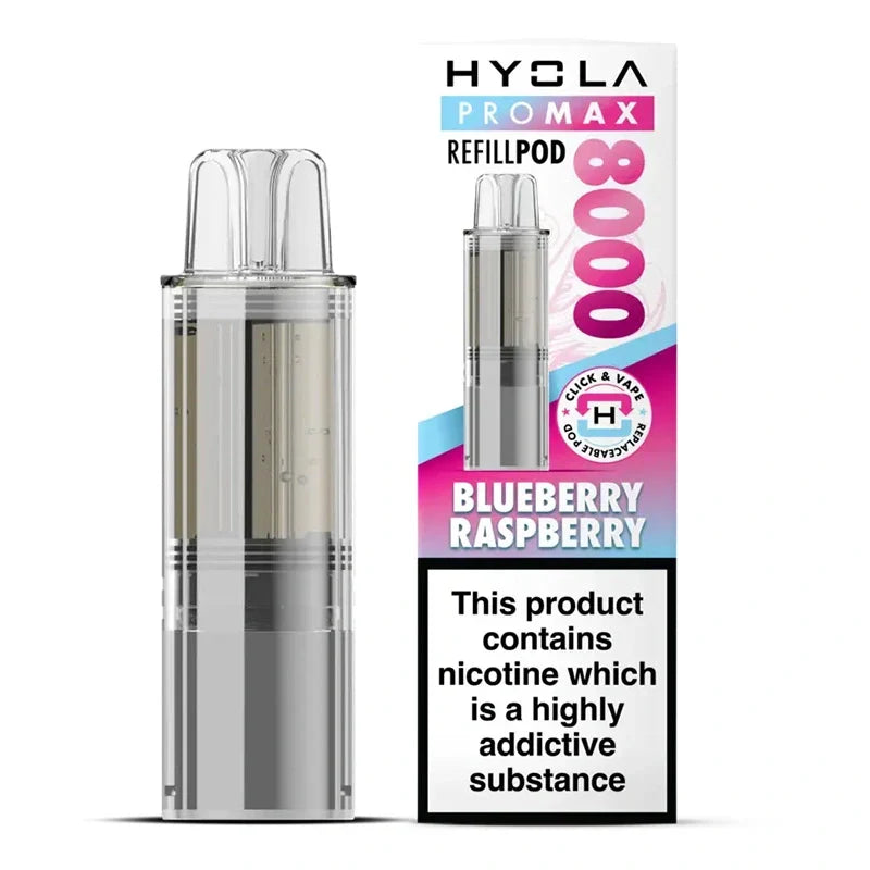Hyola Pro Max 8000 Prefilled Pods-Box of 5 | only £26.99 | Cheapest Vape Shop in Uk