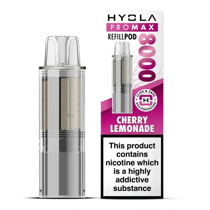 Hyola Pro Max 8000 Prefilled Pods-Box of 5 | only £26.99 | Cheapest Vape Shop in Uk