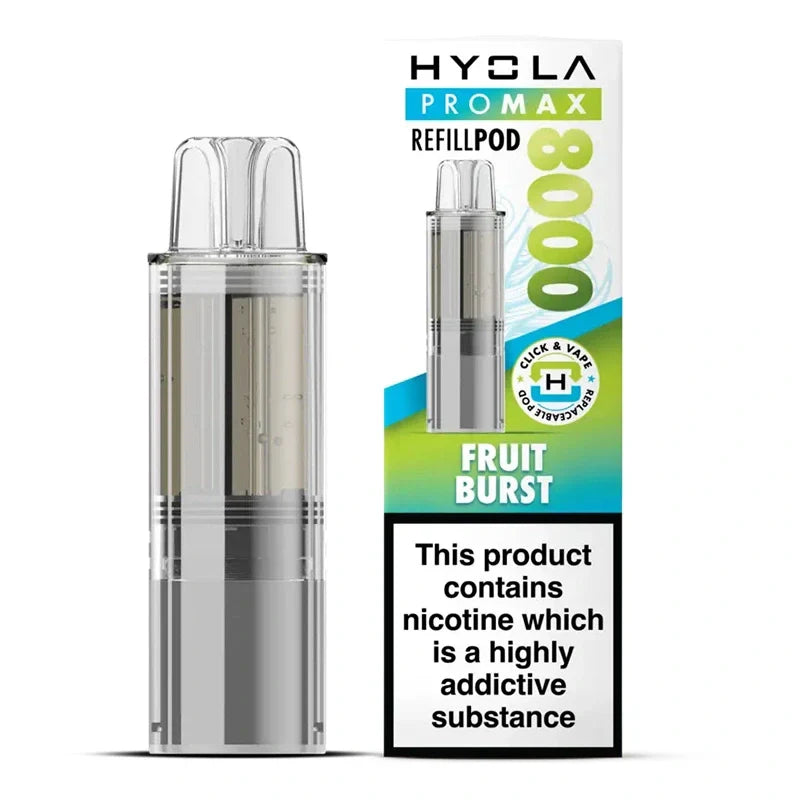 Hyola Pro Max 8000 Prefilled Pods-Box of 5 | only £26.99 | Cheapest Vape Shop in Uk