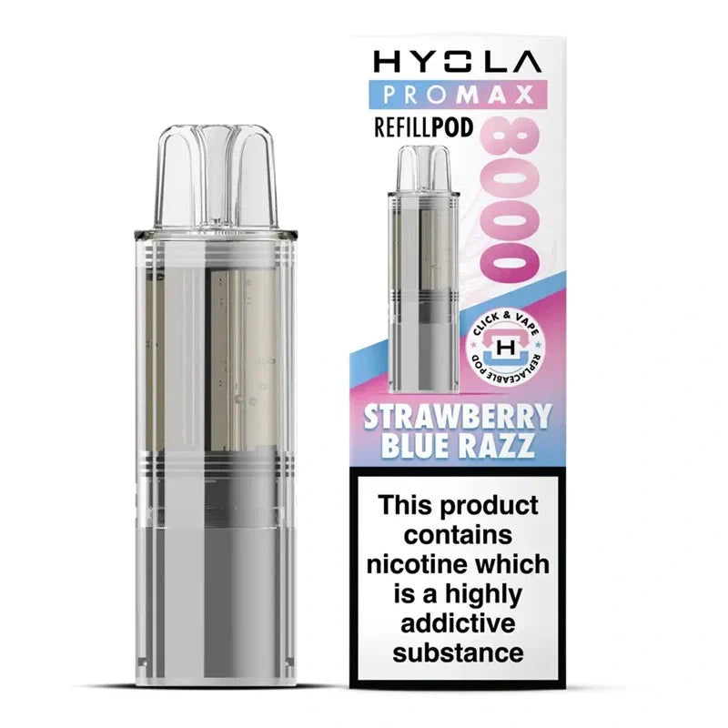 Hyola Pro Max 8000 Prefilled Pods-Box of 5 | only £26.99 | Cheapest Vape Shop in Uk