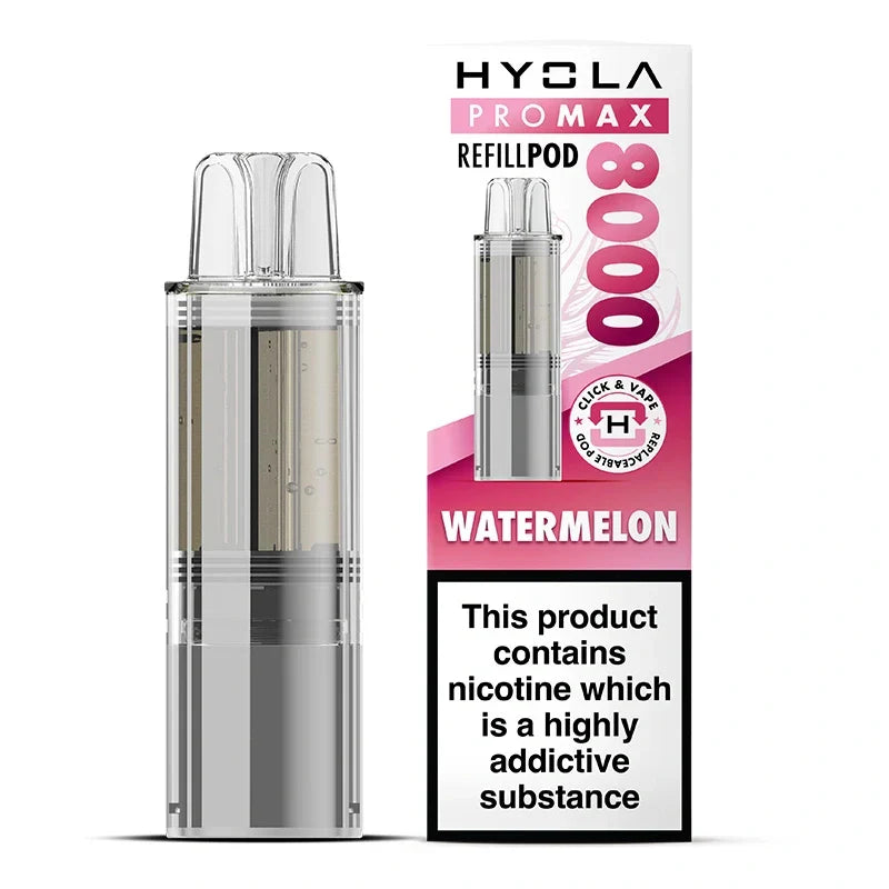 Hyola Pro Max 8000 Prefilled Pods | Only £6.25 | Any 3 For £15.50 | only £6.25 | Cheapest Vape Shop in Uk
