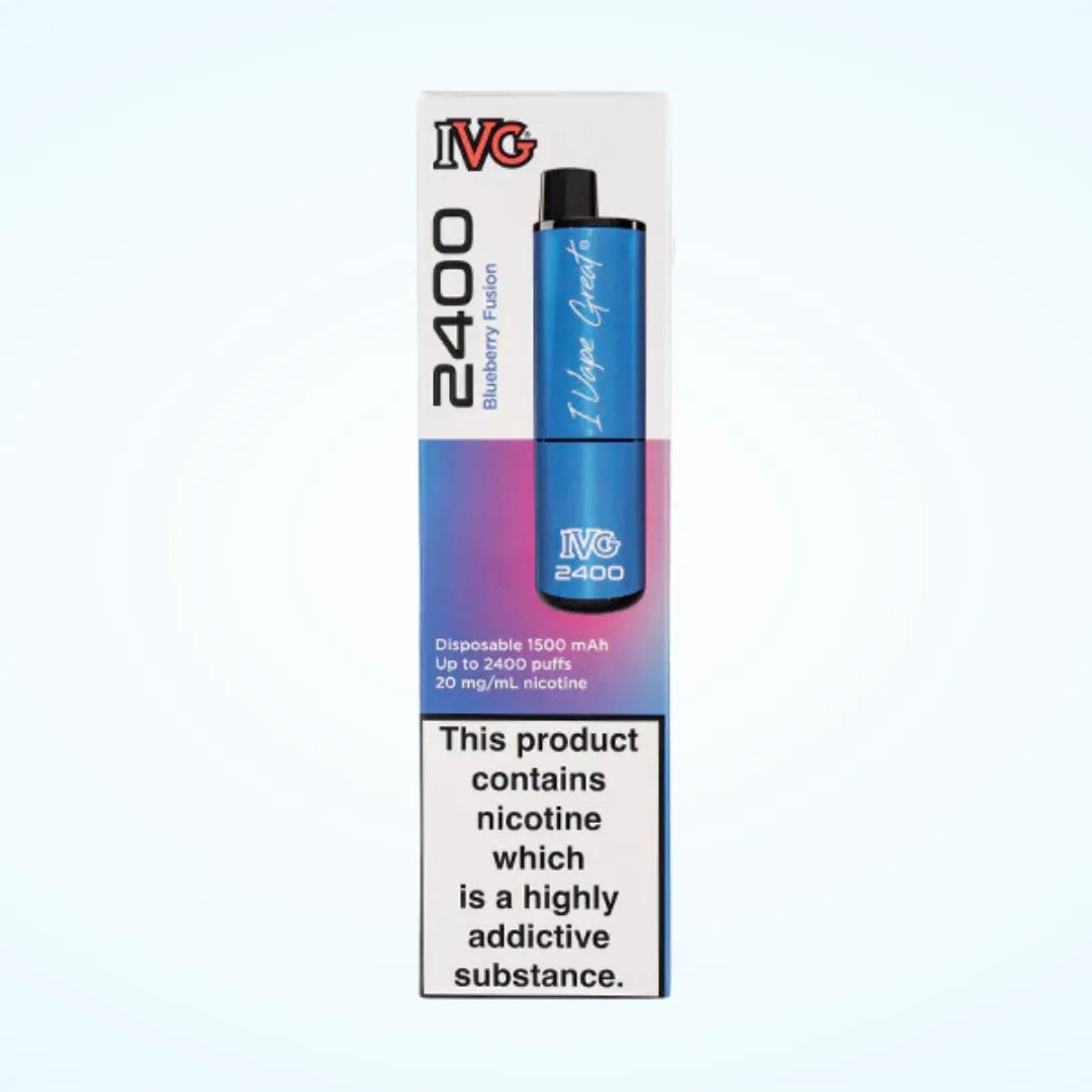 IVG 2400 Puffs Rechargeable Pod Vape Kit | Up to 2400 Puffs| only £6.99 | Cheapest Vape Shop in Uk