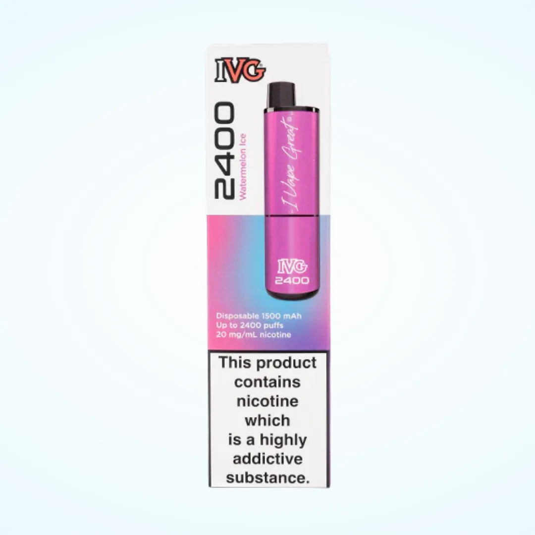 IVG 2400 Puffs Rechargeable Pod Vape Kit | Up to 2400 Puffs| only £6.99 | Cheapest Vape Shop in Uk
