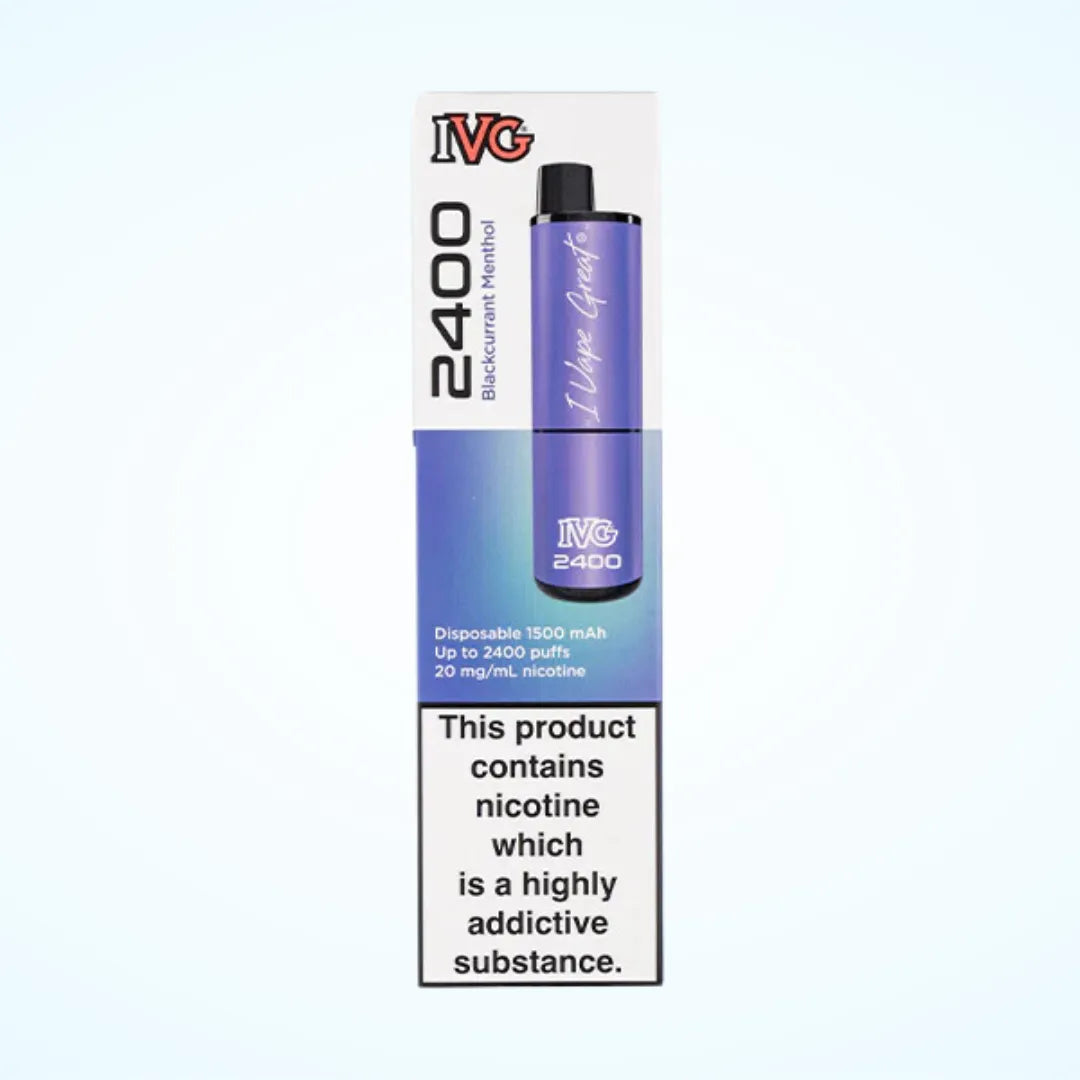 IVG 2400 Puffs Rechargeable Pod Vape Kit | Up to 2400 Puffs| only £6.99 | Cheapest Vape Shop in Uk
