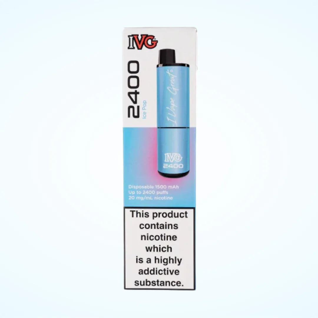 IVG 2400 Puffs Rechargeable Pod Vape Kit | Up to 2400 Puffs| only £6.99 | Cheapest Vape Shop in Uk
