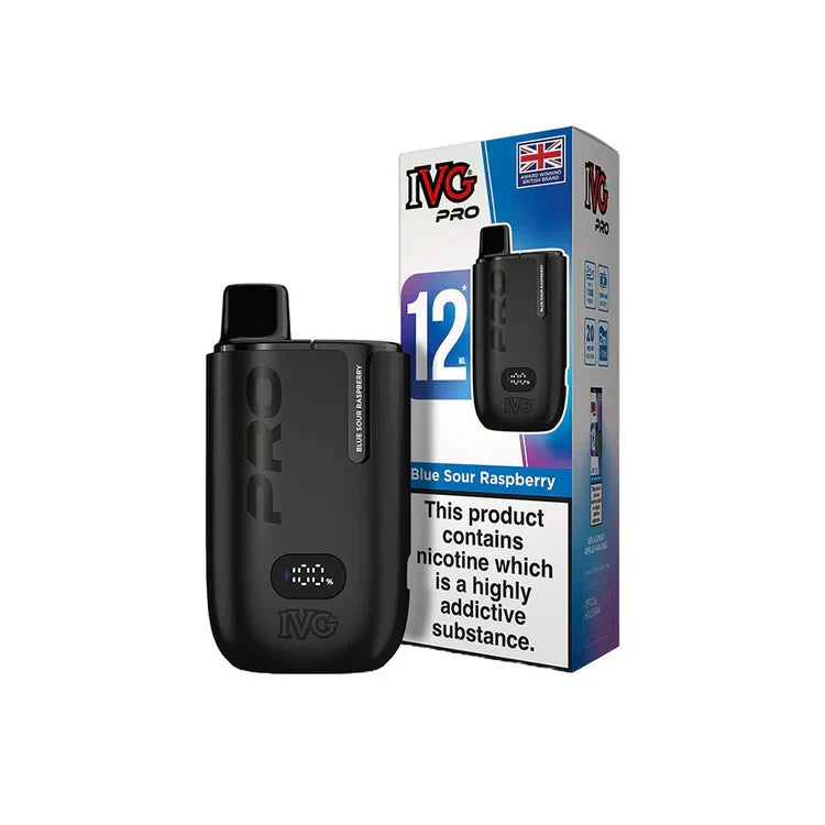 IVG Pro 12 Prefilled Vape Kit TPD Compliant | Only For £9.99 | 3 For £26.99 | only £9.99 | Cheapest Vape Shop in Uk