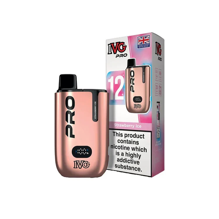 IVG Pro 12 Prefilled Vape Kit TPD Compliant | Only For £9.99 | 3 For £26.99 | only £9.99 | Cheapest Vape Shop in Uk