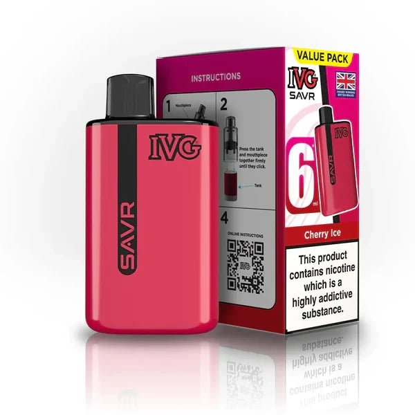 IVG SAVR Prefilled Pod Vape Kit TPD Compliant | Only £5.99 | Any 3 For £18 | only £5.99 | Cheapest Vape Shop in Uk