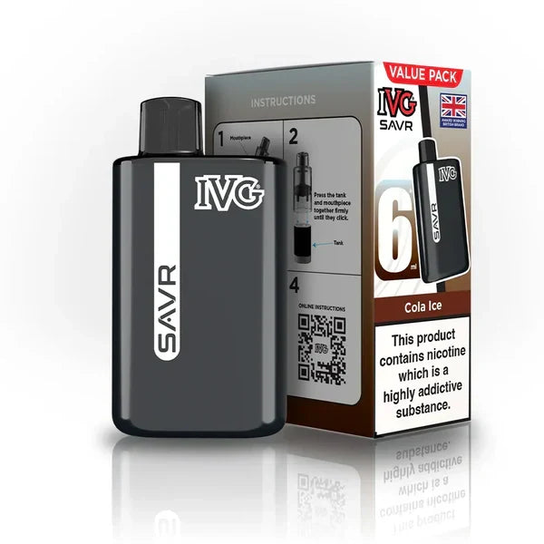 IVG SAVR Prefilled Pod Vape Kit TPD Compliant | Only £5.99 | Any 3 For £18 | only £5.99 | Cheapest Vape Shop in Uk