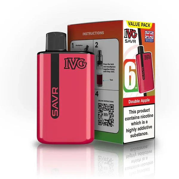 IVG SAVR 3000 Prefilled Pod Vape Kit TPD Compliant - Box of 10 | only £58 | Cheapest Vape Shop in Uk