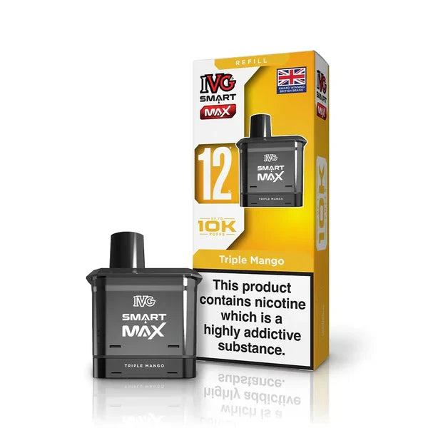 IVG Smart Max Pre-filled Pods | Only £6.25 | Any 3 For £15.50 | only £6.25 | Cheapest Vape Shop in Uk