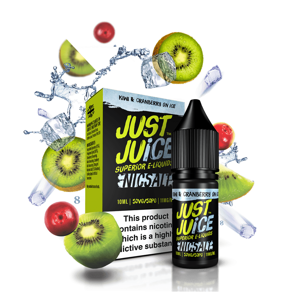 Pack of 5 Just Juice Ice 10ML Nic Salt | only £11.99 | Cheapest Vape Shop in Uk