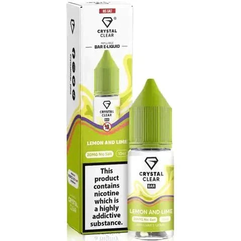 Crystal Clear Nic Salts 10ml | only £3.99 | Cheapest Vape Shop in Uk