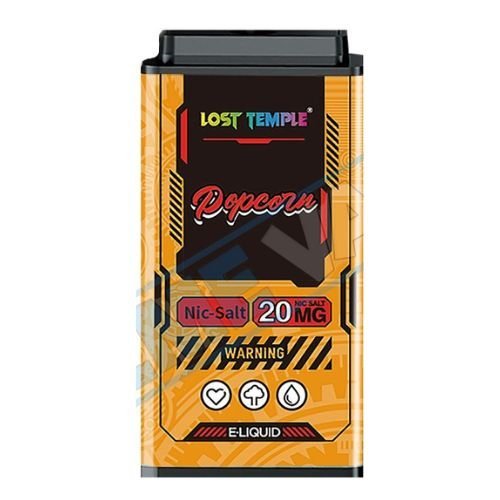 Lost Temple 3500 Puff Replacement Pods Cartridge - 20mg Nicotine - Popcorn -Vape Area UK