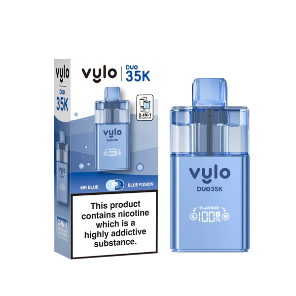 Vylo Duo 35k Prefilled 2 in 1 Pod Kit - Box of 5 | only £50 | Cheapest Vape Shop in Uk