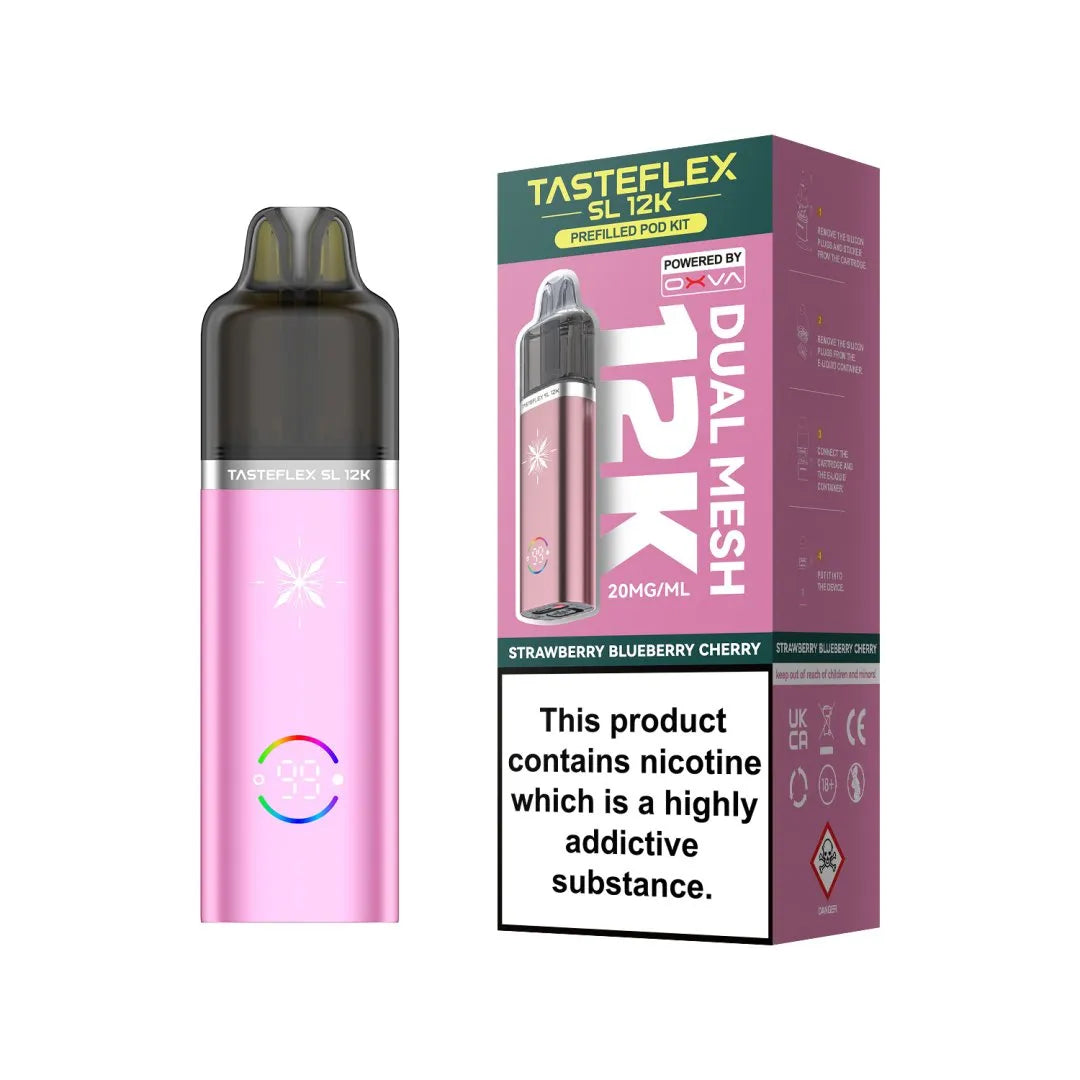 Oxva Tasteflex SL 12K Puffs Prefilled Pod Kit | Up to 12000 Puffs| Only £10.99 || Cheapest Vape Shop in Uk