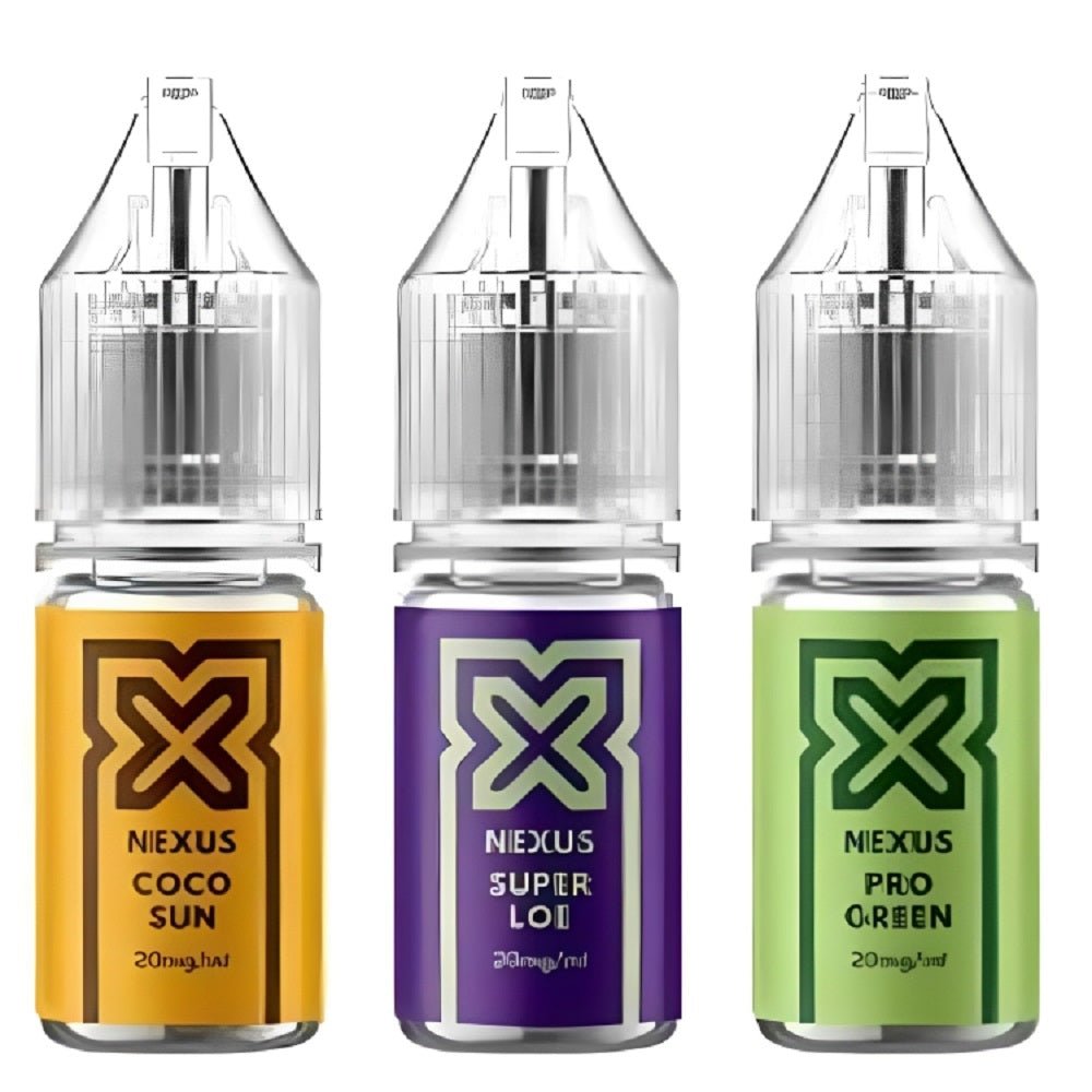 Pack of 10 Pod Salt Nexus 10ML Nic Salt - Vapeareawholesale