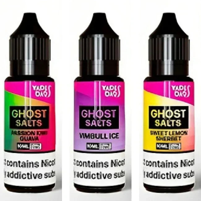 Ghost Salts 10ml Nic Salt E-liquid Box of 10 | only £18.99 | Cheapest Vape Shop in Uk
