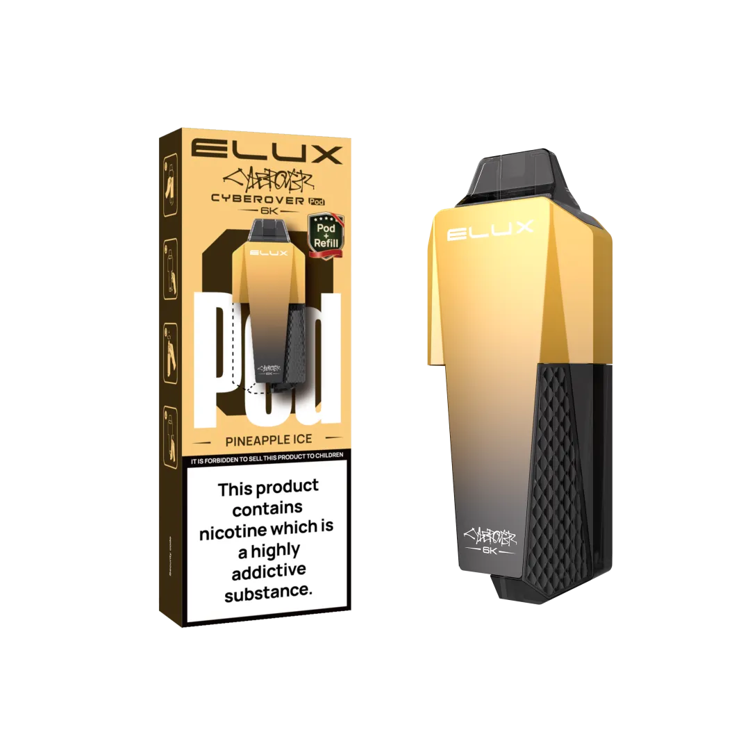 Elux Cyberover 6000 Prefilled Pods | Only £6.99 | Any 3 For £18.99 | only £6.99 | Cheapest Vape Shop in Uk