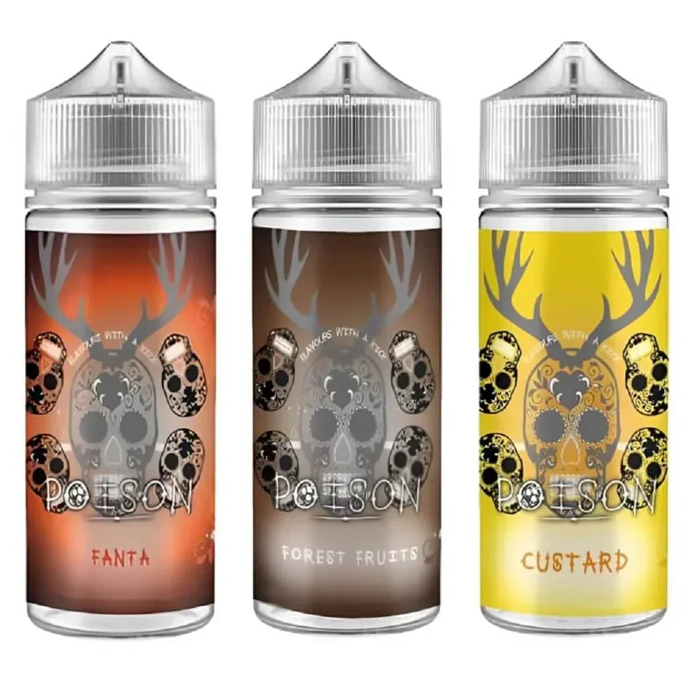 Poison Shortfill 100ml E-Liquid | only £11.45 | Cheapest Vape Shop in Uk