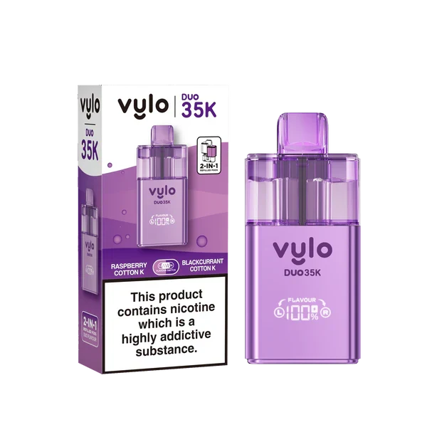Vylo Duo 35k Prefilled 2 in 1 Pod Kit - Box of 5 | only £50 | Cheapest Vape Shop in Uk