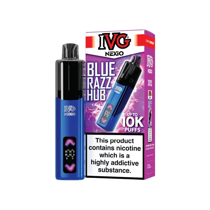 IVG Nexio 10K Prefilled Pod Vape Kit | Up to 10000 Puffs| only £9.99 | Cheapest Vape Shop in Uk
