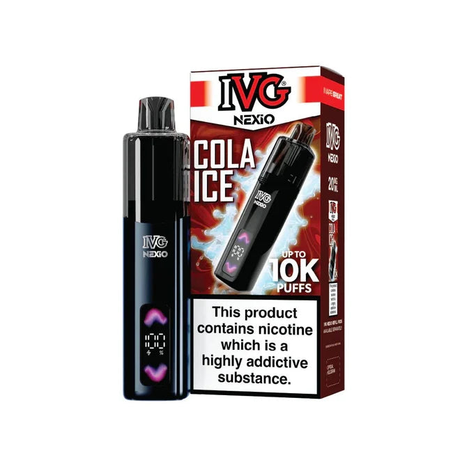 IVG Nexio 10K Prefilled Pod Vape Kit | Up to 10000 Puffs| only £9.99 | Cheapest Vape Shop in Uk