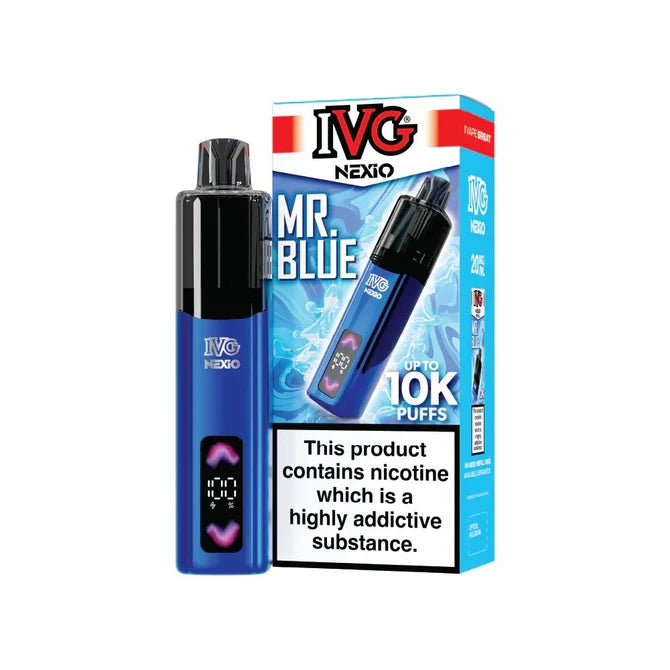 IVG Nexio 10K Prefilled Pod Vape Kit | Up to 10000 Puffs| only £9.99 | Cheapest Vape Shop in Uk