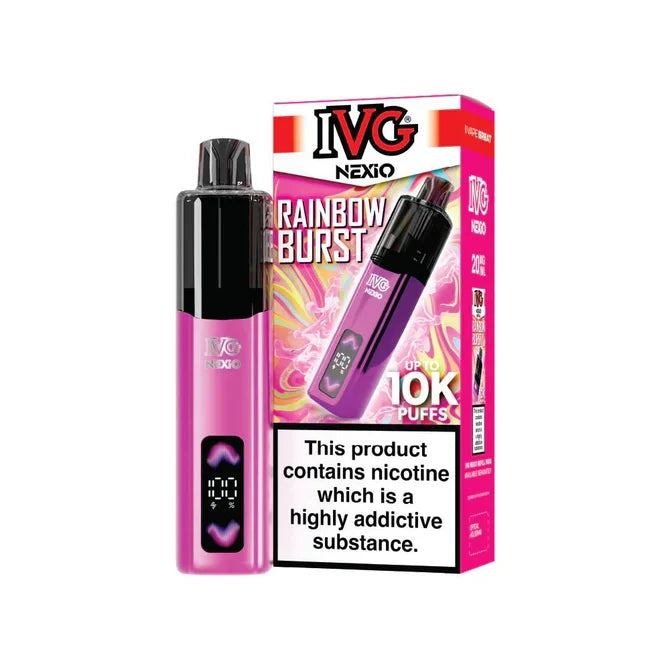 IVG Nexio 10K Prefilled Pod Vape Kit | Up to 10000 Puffs| only £9.99 | Cheapest Vape Shop in Uk