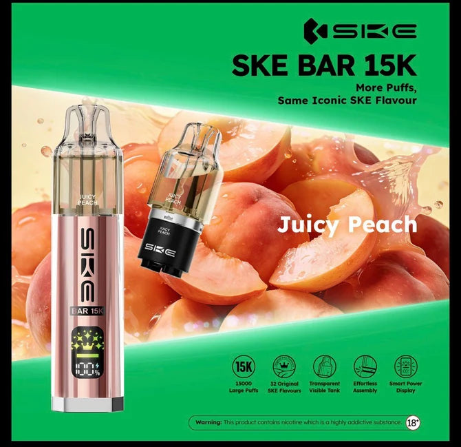 SKE Bar 15K Prefilled Pod Kit | Up to 15000 Puffs| only £9.99 | Cheapest Vape Shop in Uk