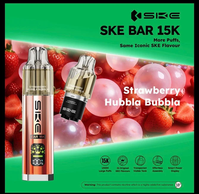 SKE Bar 15K Prefilled Pod Kit | Up to 15000 Puffs| only £9.99 | Cheapest Vape Shop in Uk