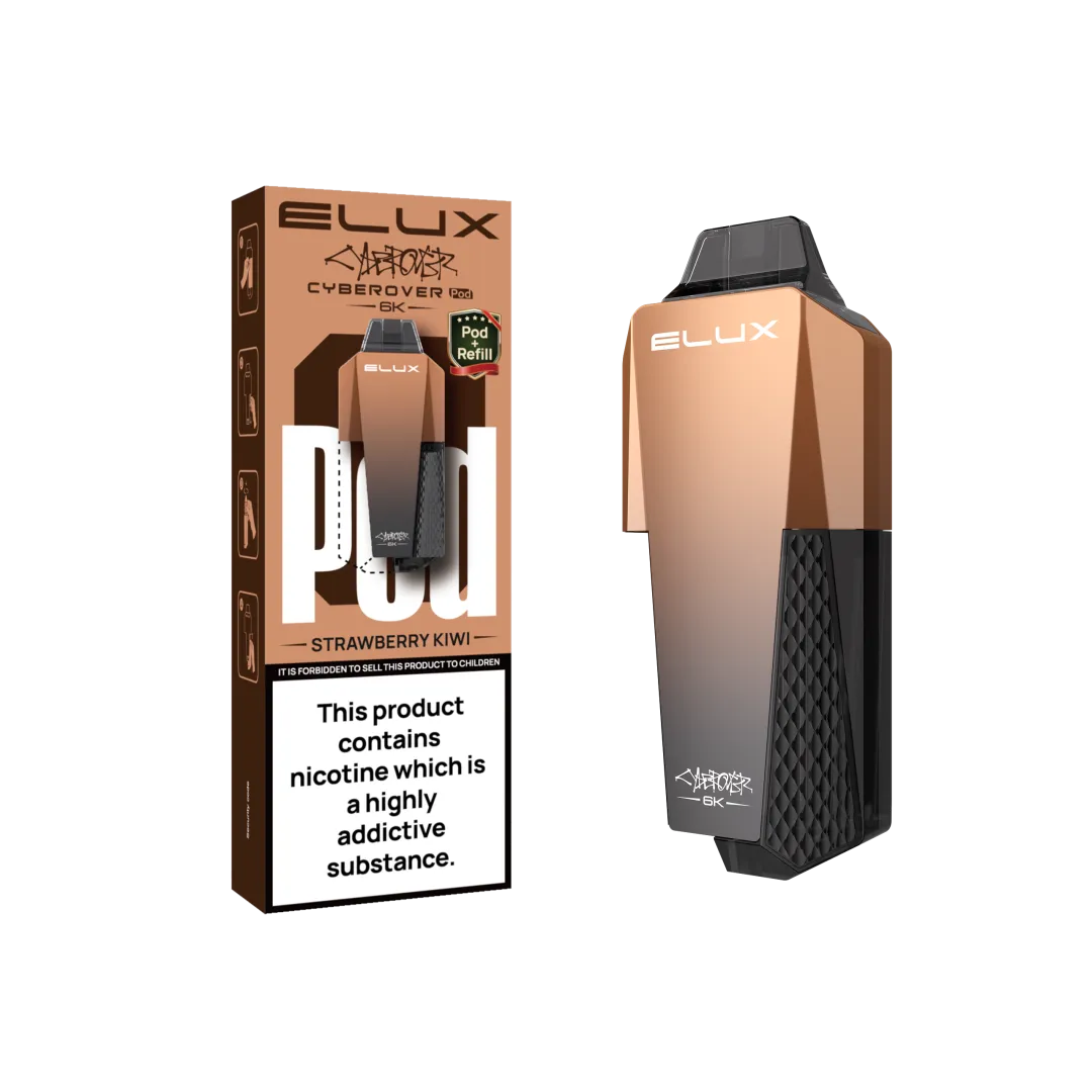 Elux Cyberover 6000 Prefilled Pods | Only £6.99 | Any 3 For £18.99 | only £6.99 | Cheapest Vape Shop in Uk