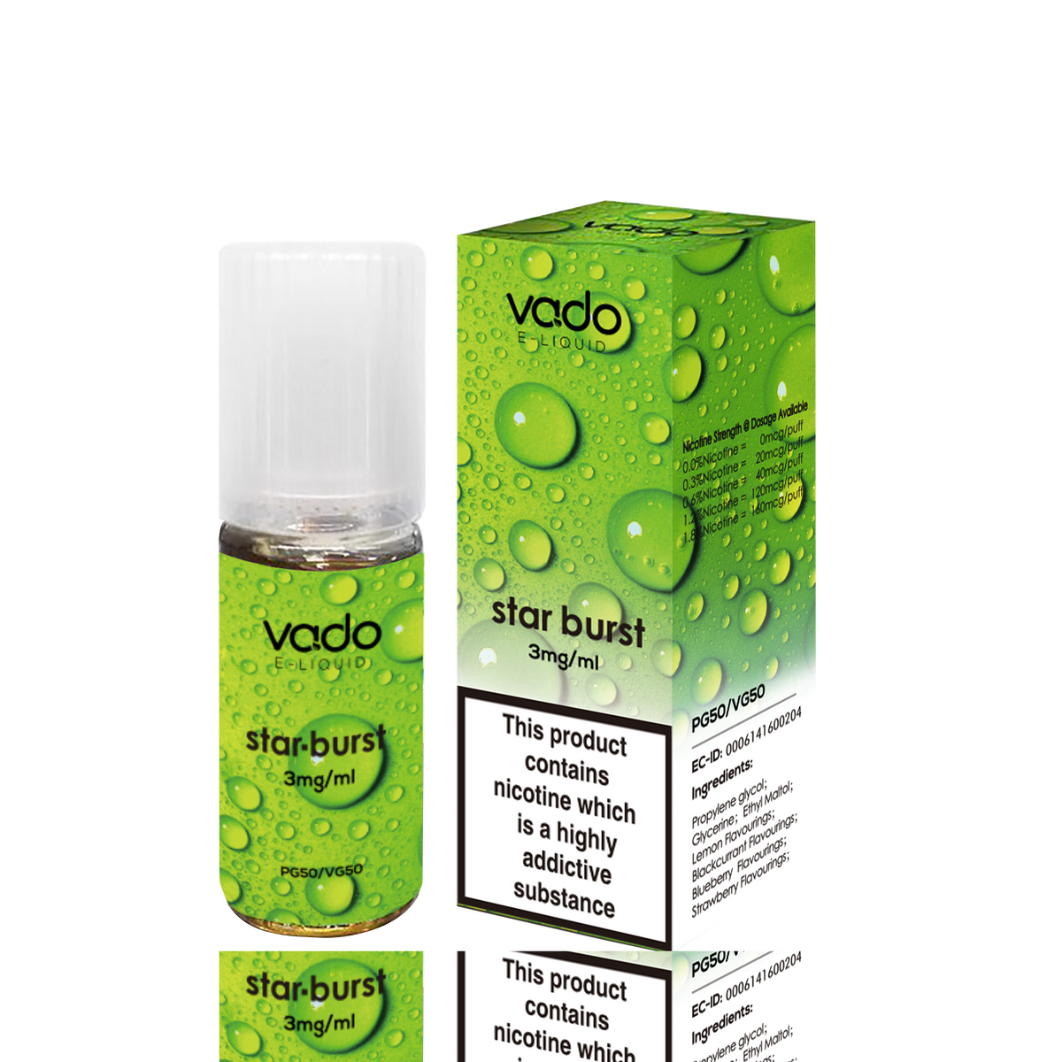 Vado Vape 10ml E-liquids - Pack of 10 | only £19.99 | Cheapest Vape Shop in Uk