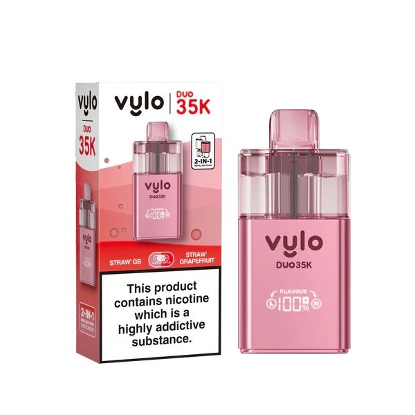 Vylo Duo 35k Prefilled 2 in 1 Pod Kit - Box of 5 | only £50 | Cheapest Vape Shop in Uk