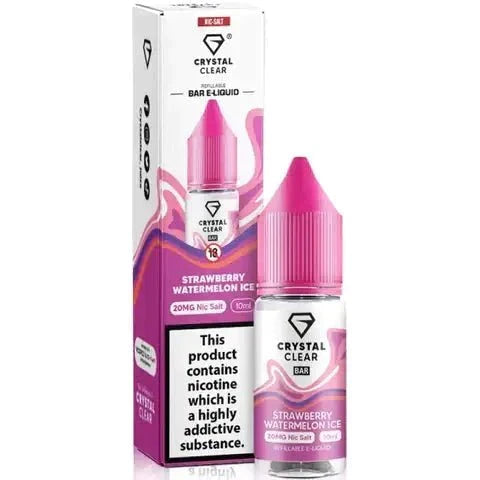 Crystal Clear Nic Salts 10ml | only £3.99 | Cheapest Vape Shop in Uk