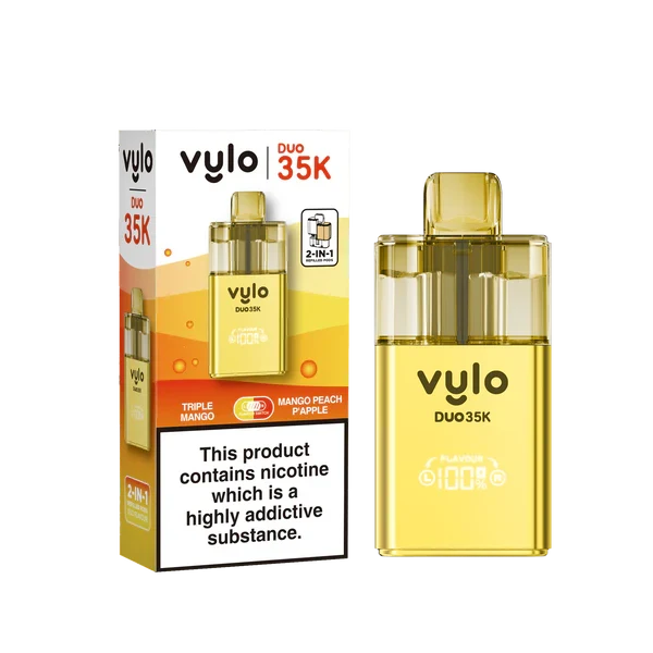 Vylo Duo 35k Prefilled 2 in 1 Pod Kit - Box of 5 | only £50 | Cheapest Vape Shop in Uk