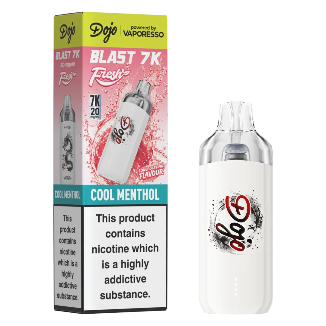 Vaporesso Dojo Blast 7K Fresh Prefilled Pod Kit | Up to 7000 Puffs| only £8.99 | Cheapest Vape Shop in Uk